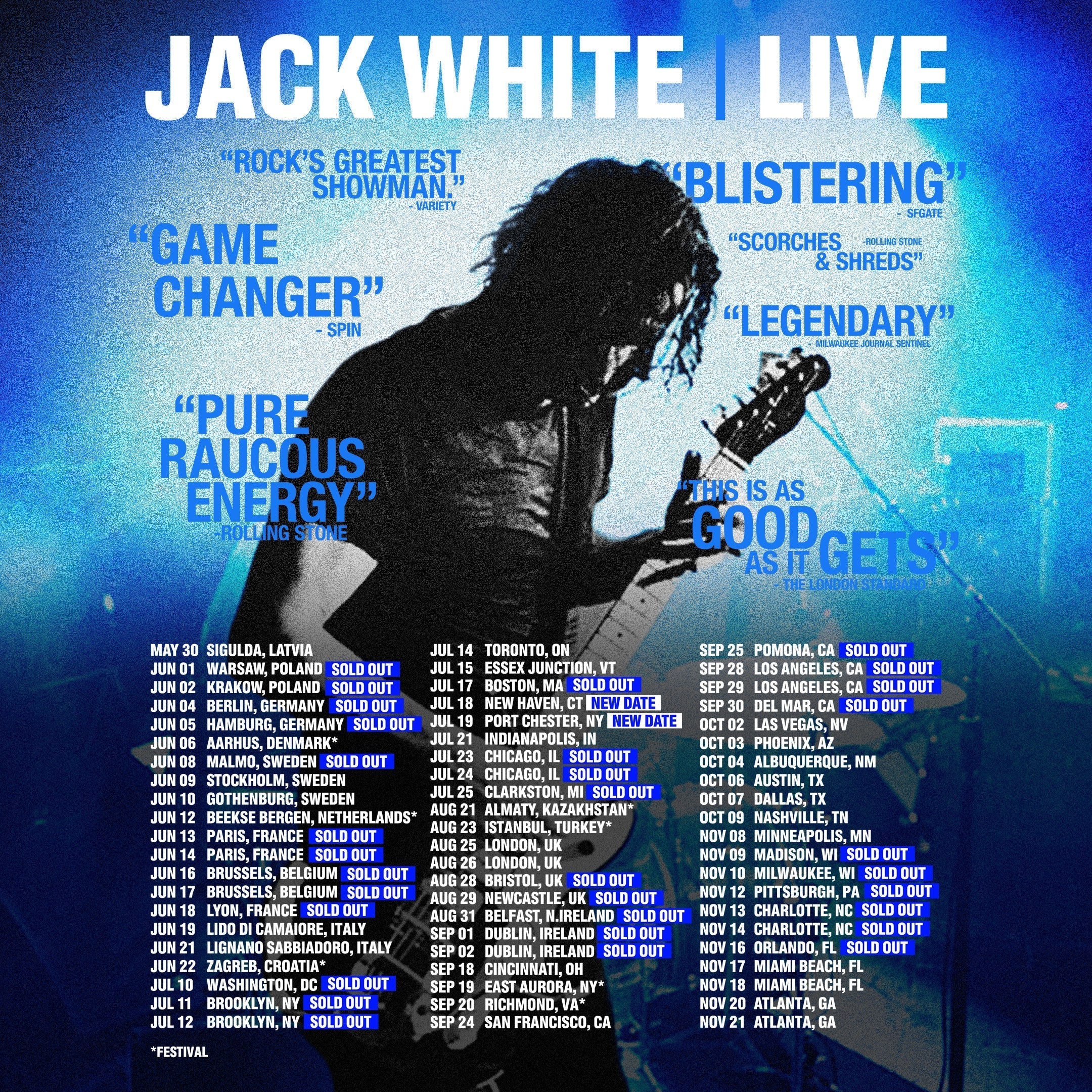 TWO Newly Added Jack White Shows! – Third Man Records – Official Store