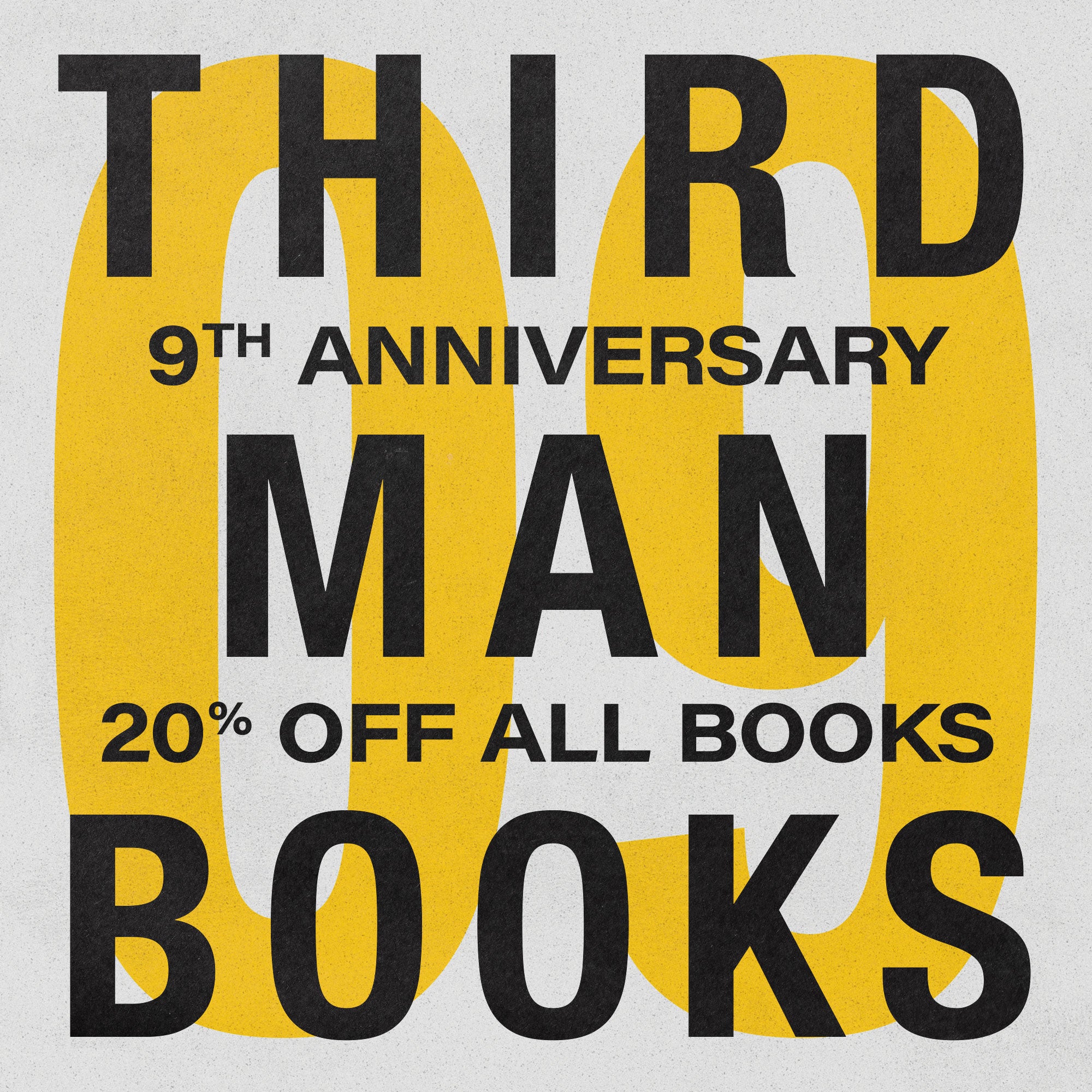 Third Man Books Anniversary Sale Third Man Records Official Store
