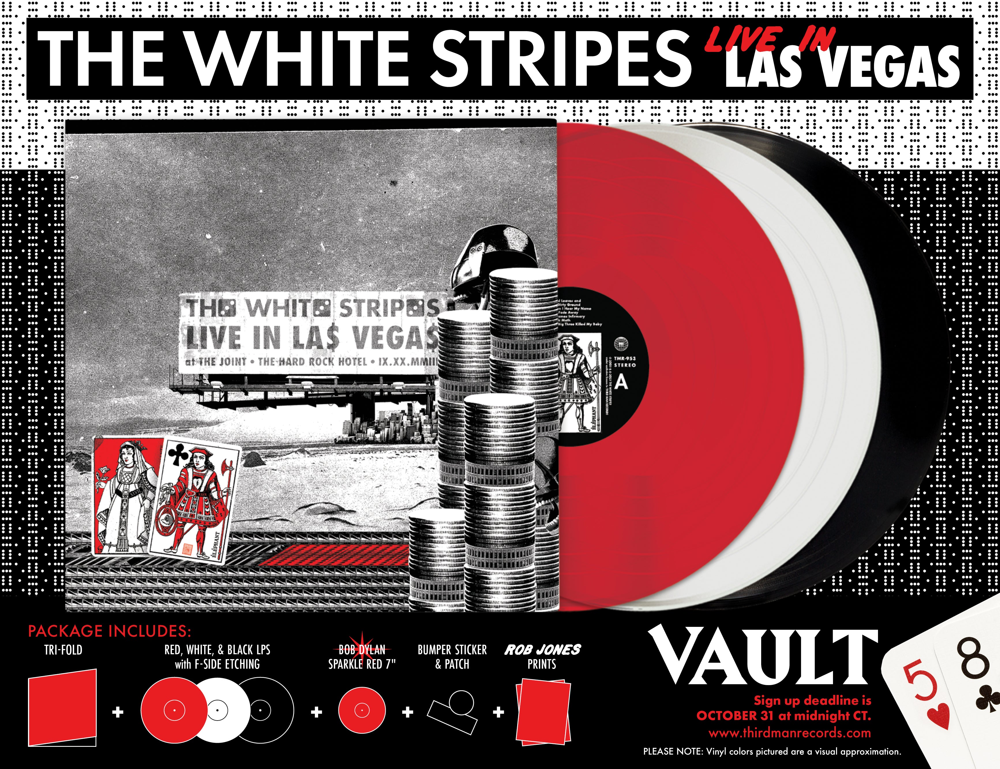 THIRD MAN RECORDS ANNOUNCES VAULT PACKAGE #58: THE WHITE STRIPES 