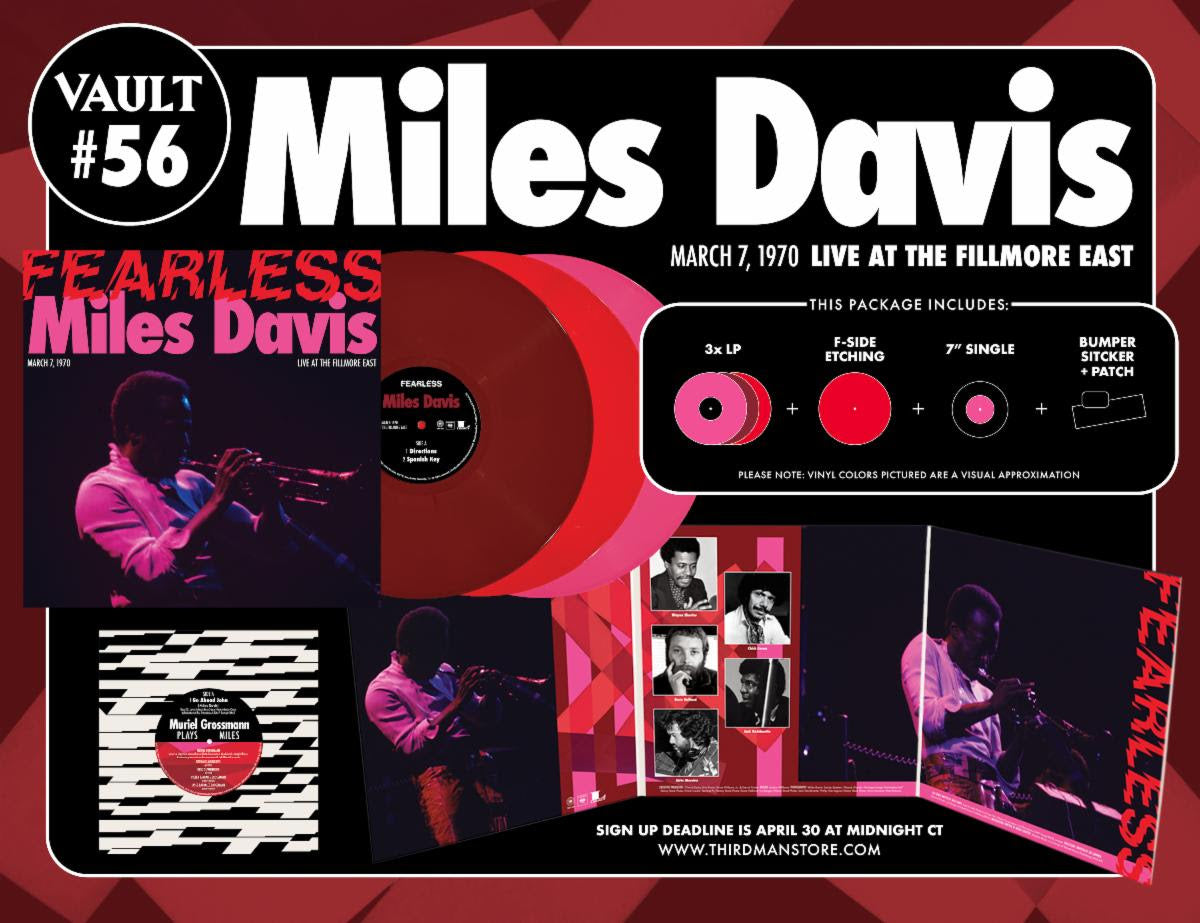 Vault #56: Miles Davis - Fearless – Third Man Records – Official Store