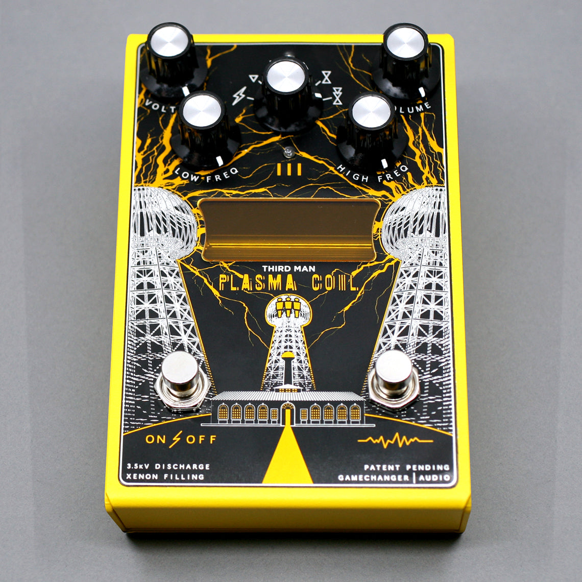 plasma pedal bass Gamechanger Audio Third Man Records Plasma Coil Pedal