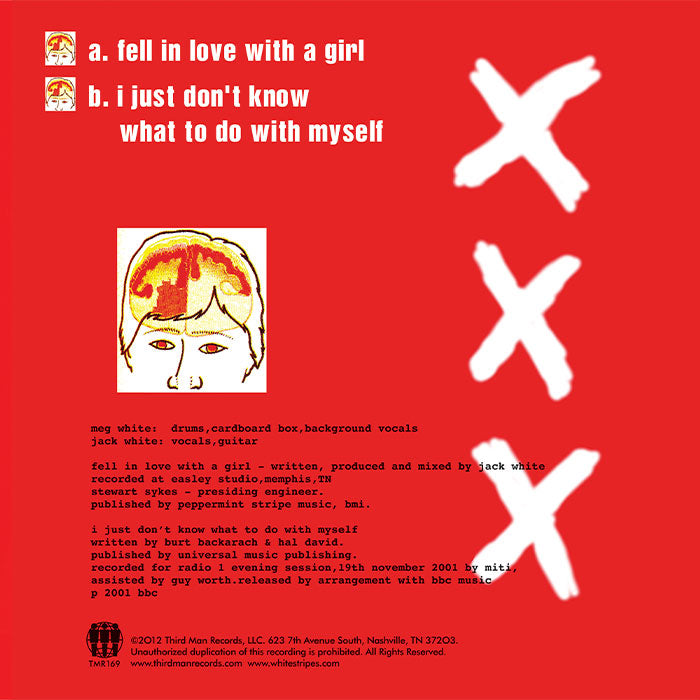 The White Stripes – Fell in Love with a Girl Lyrics