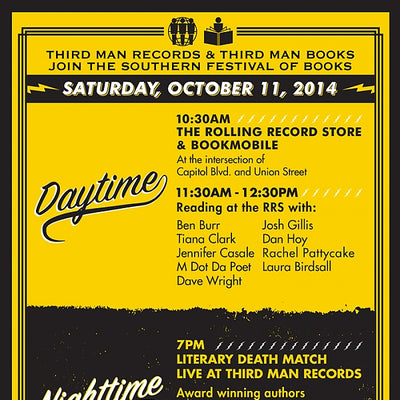 Rolling Record Store at the Southern Festival of Books