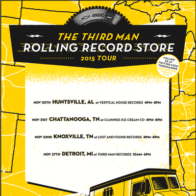 Rolling Record Store Fall 2015 Trip