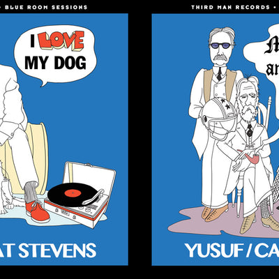 YUSUF/CAT STEVENS BLUE ROOM SESSIONS 7" SINGLE