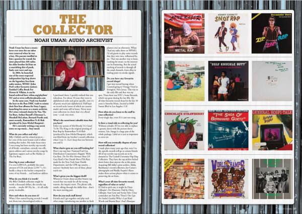 Record Collector Magazine Interviews Noah Uman