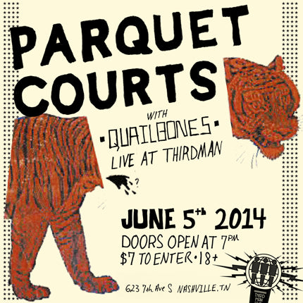 Parquet Courts Live at Third Man Records