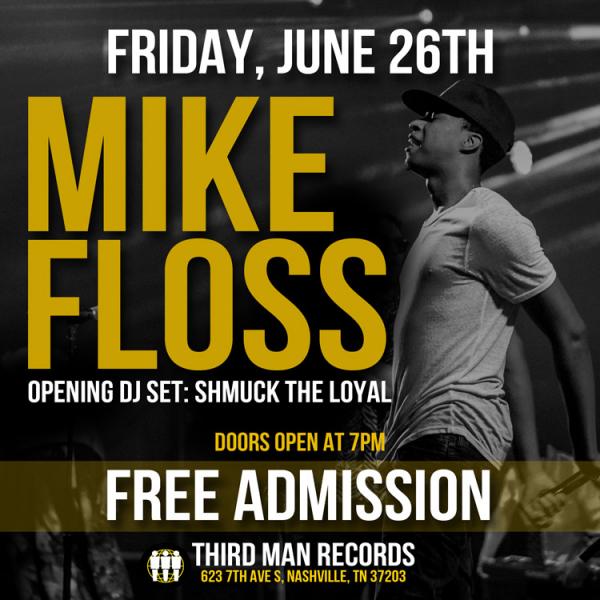 Mike Floss Live at Third Man Records - FREE SHOW