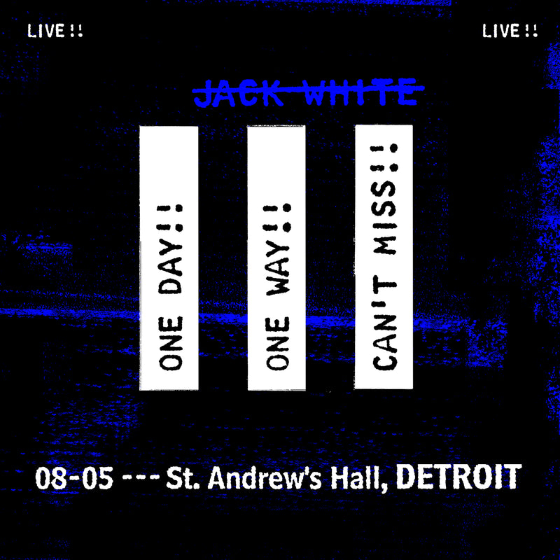 VAULT PRE-SALE TO JACK WHITE'S NEWLY ADDED SHOW IN DETROIT!