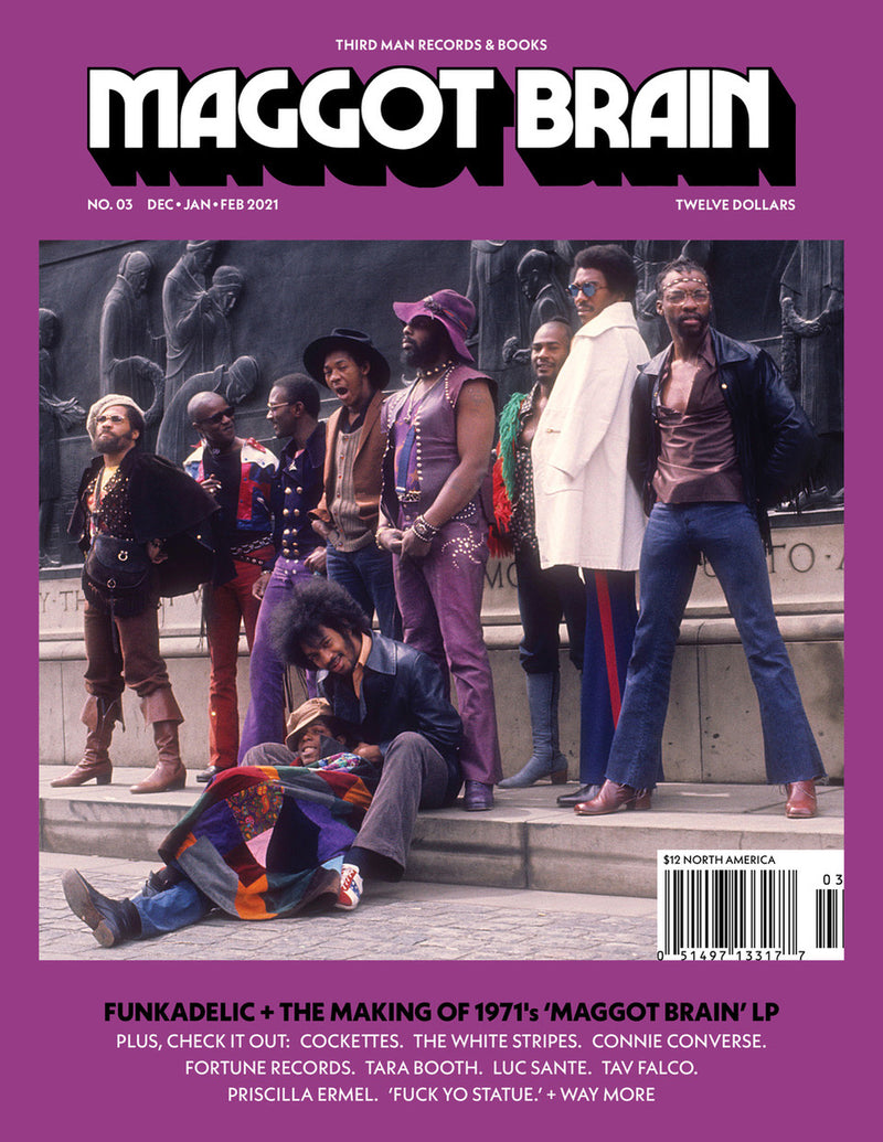 THIRD MAN RECORDS AND BOOKS ANNOUNCES ISSUE #3 OF QUARTERLY PRINT PUBLICATION MAGGOT BRAIN