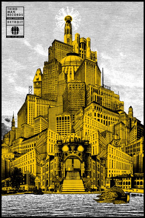 THIRD MAN CASS CORRIDOR GRAND OPENING BLACK FRIDAY NOVEMBER 27th 2015, TAMLA RECORDS REISSUES