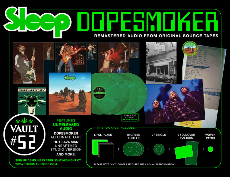 INTRODUCING VAULT PACKAGE #52: SLEEP "DOPESMOKER"