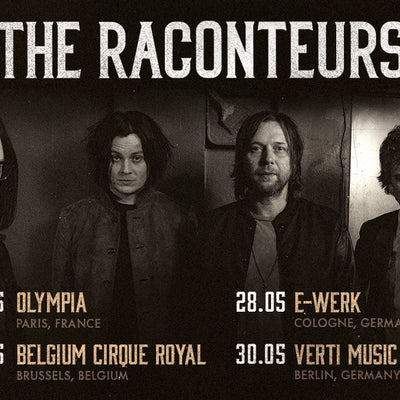 THE RACONTEURS ANNOUNCE UK AND EUROPEAN HEADLINE TOUR