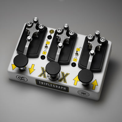 TMH x CopperSound Release Limited-Edition White Colorway of Their Collaborative Telegraph Digital Octave Pedal