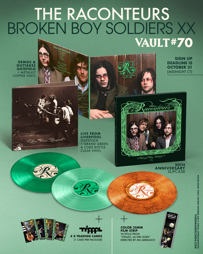 Introducing Vault Package #70: The Raconteurs Broken Boy Soldiers XX