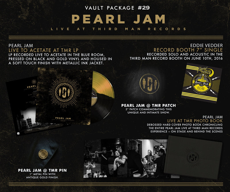Vault Package #29: Pearl Jam - Live At Third Man Records