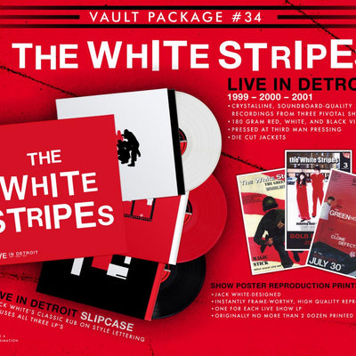 Introducing... VAULT PACKAGE #34 THE WHITE STRIPES LIVE IN DETROIT 1999-2000-2001