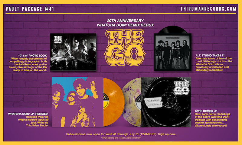 INTRODUCING VAULT PACKAGE #41: 20th ANNIVERSARY THE GO WHATCHA DOIN’ REMIX REDUX