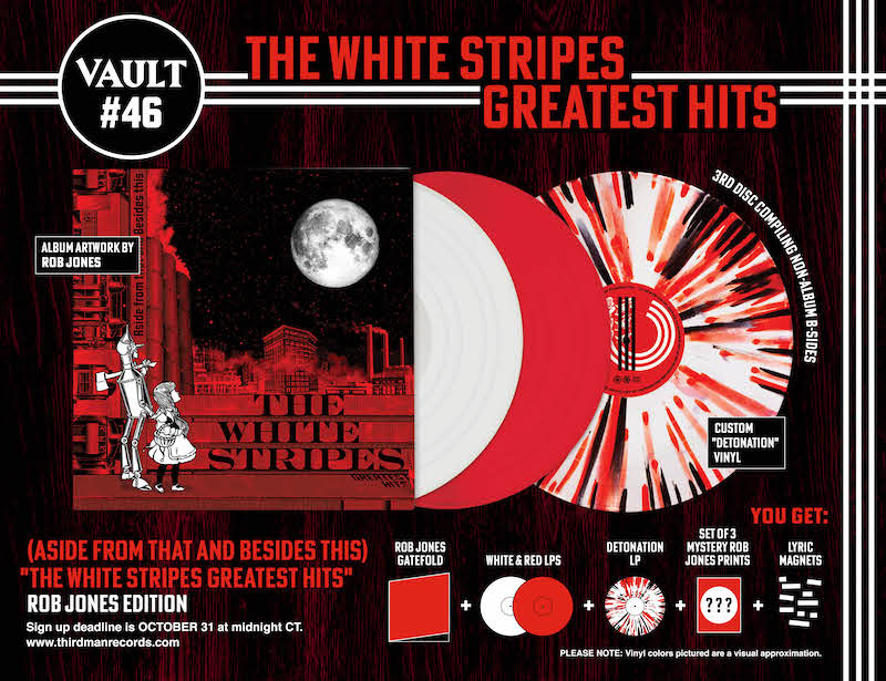 INTRODUCING VAULT PACKAGE #46: THE WHITE STRIPES GREATEST HITS
