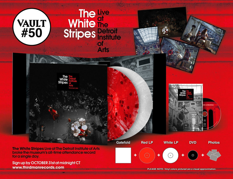 Vault #50: The White Stripes - Live At The Detroit Institute of Arts