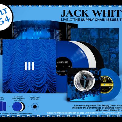 INTRODUCING VAULT PACKAGE #54: Jack White Live "The Supply Chain Issues Tour"