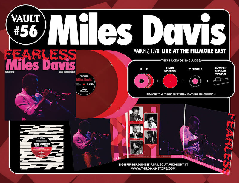 INTRODUCING VAULT PACKAGE #56: MILES DAVIS - FEARLESS