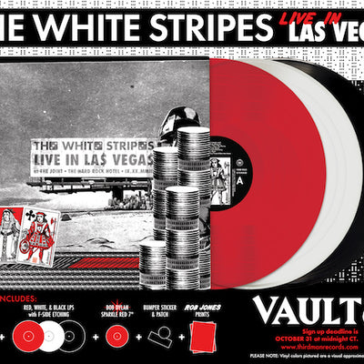 INTRODUCING VAULT PACKAGE #58: THE WHITE STRIPES - LIVE IN LAS VEGAS