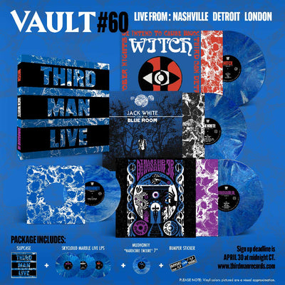 THIRD MAN UNVEILS VAULT PACKAGE #60: THIRD MAN LIVE