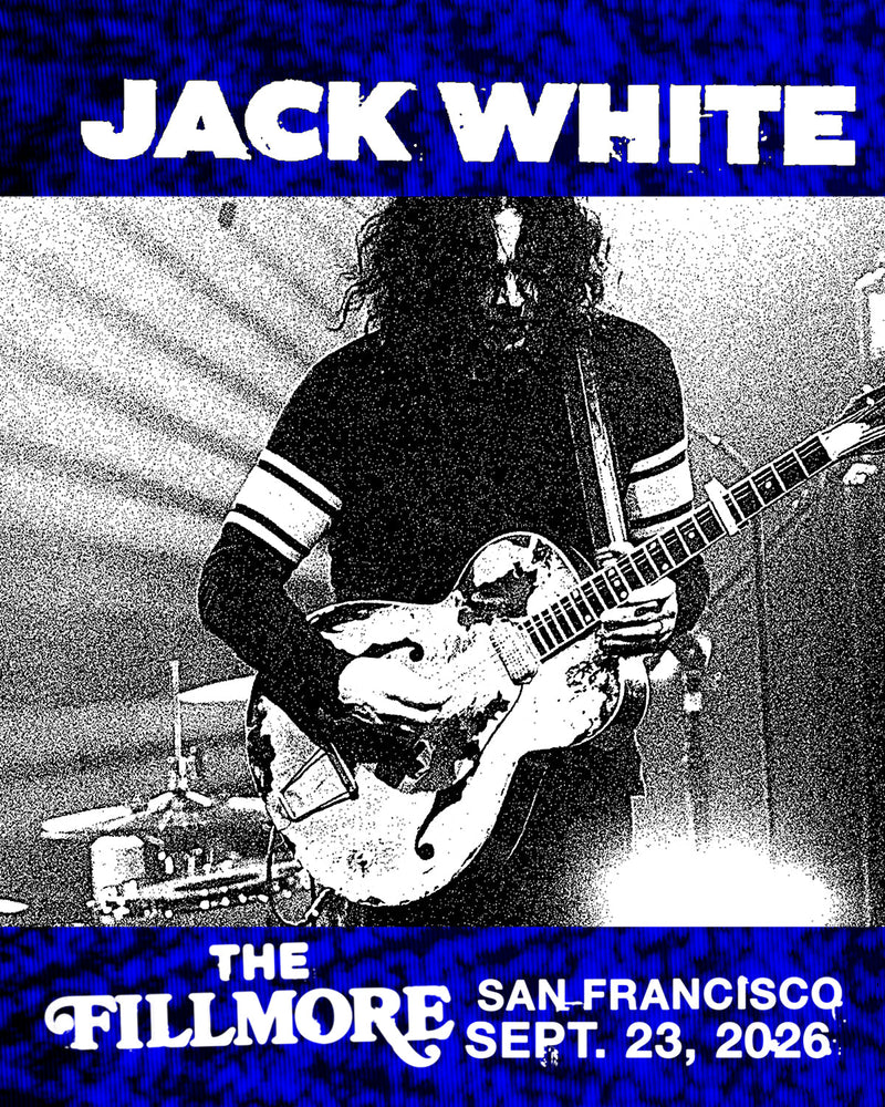 JACK WHITE PRESALE FOR THE FILLMORE!