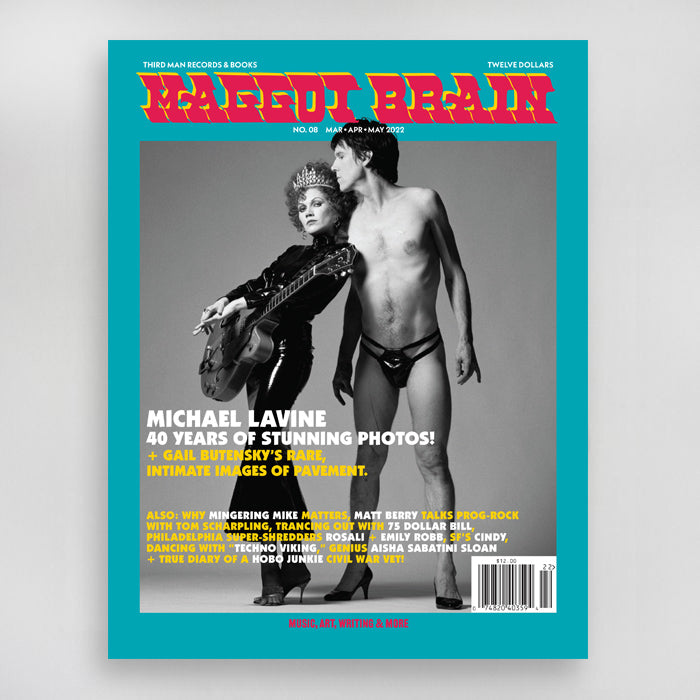 THIRD MAN RECORDS AND BOOKS ANNOUNCES ISSUE #8 OF QUARTERLY PRINT PUBLICATION MAGGOT BRAIN