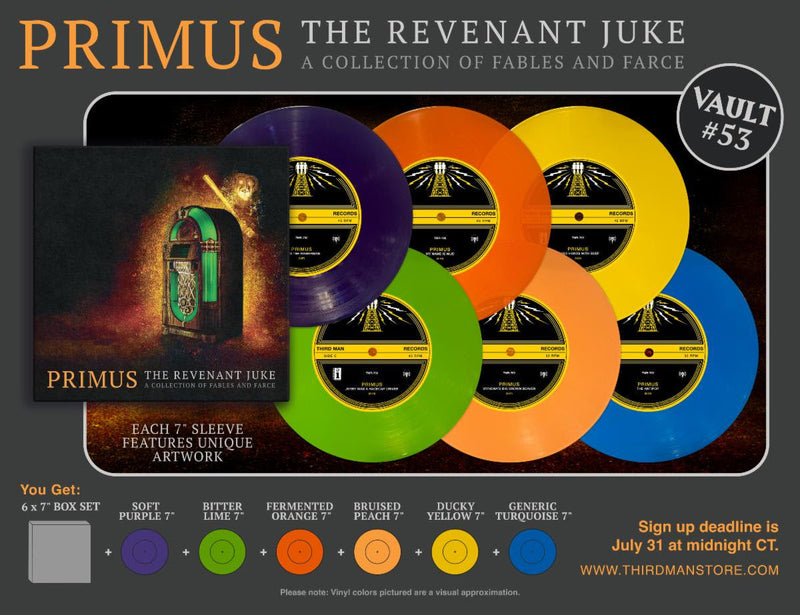 Vault #53:  Primus - The Revenant Juke  A Collection Of Fables And Farce