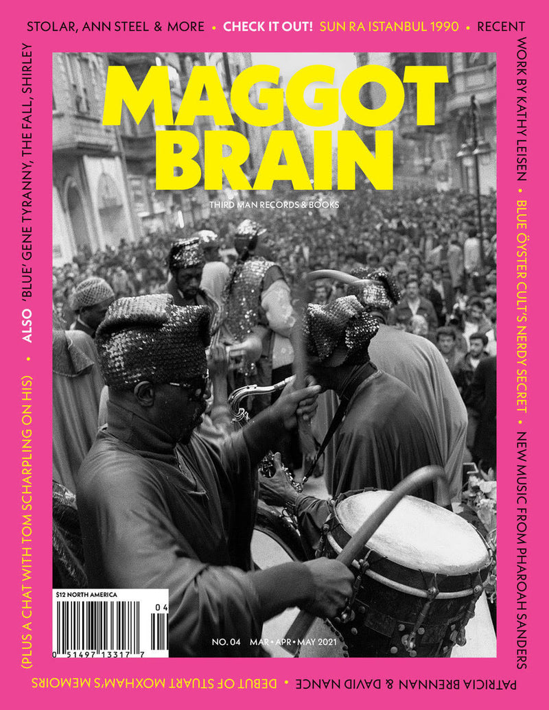 THIRD MAN RECORDS AND BOOKS ANNOUNCES ISSUE #4 OF QUARTERLY PRINT PUBLICATION MAGGOT BRAIN