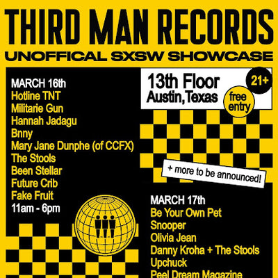 THIRD MAN RECORDS ANNOUNCES TWO-DAY BLOWOUT DURING SXSW 2023