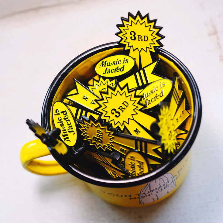 Music is Sacred Lapel Pin