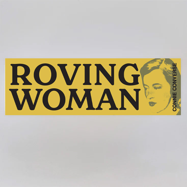 Roving Woman Bumper Sticker