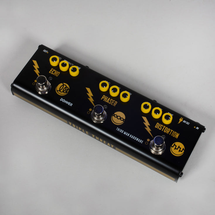 Triple Threat Donner Effects Pedal (Standard Edition)