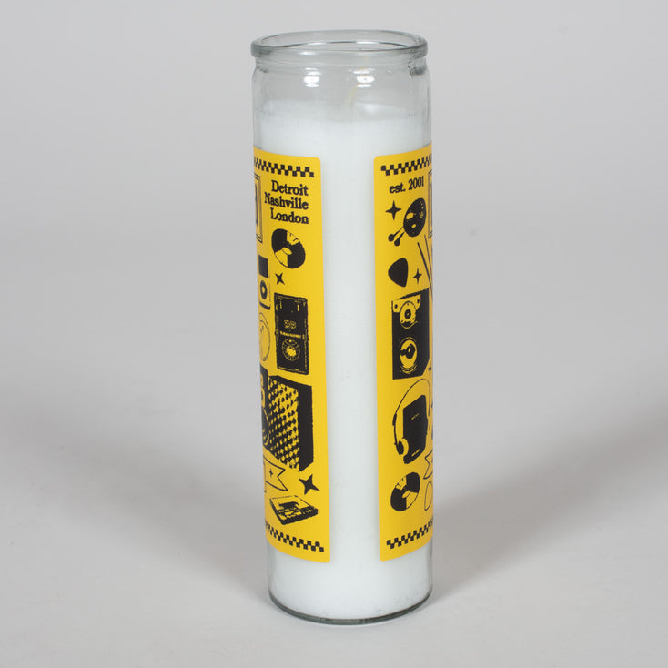 Music is Sacred Prayer Candle