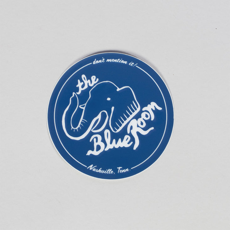 The Blue Room Sticker