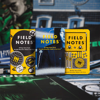 Field Notes x Recycled Third Man Poster 3 Pack Set