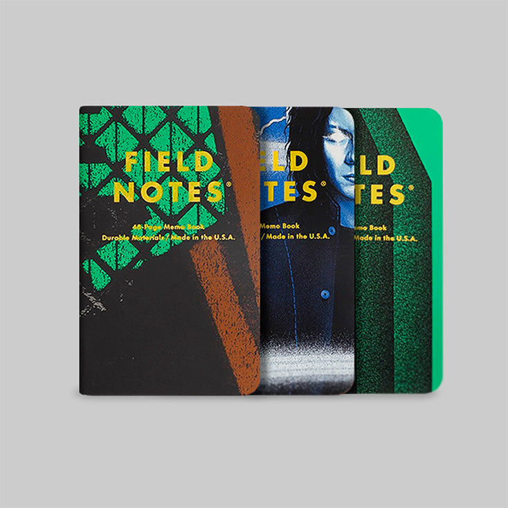 Field Notes x Recycled Third Man Poster 3 Pack Set