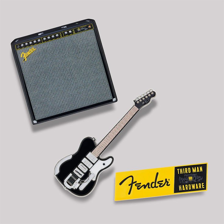 Fender® x Thirdman Hardware™ Lapel Pin Set