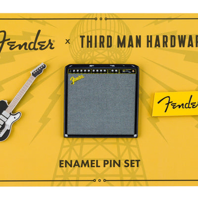 Fender® x Thirdman Hardware™ Lapel Pin Set