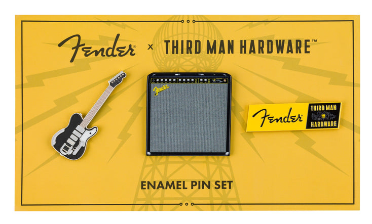 Fender® x Thirdman Hardware™ Lapel Pin Set