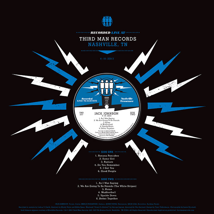 Jack Johnson: Live at Third Man Records