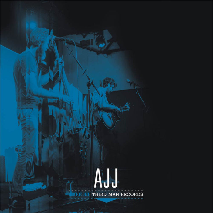 AJJ: Live at Third Man Records Vinyl Cover 