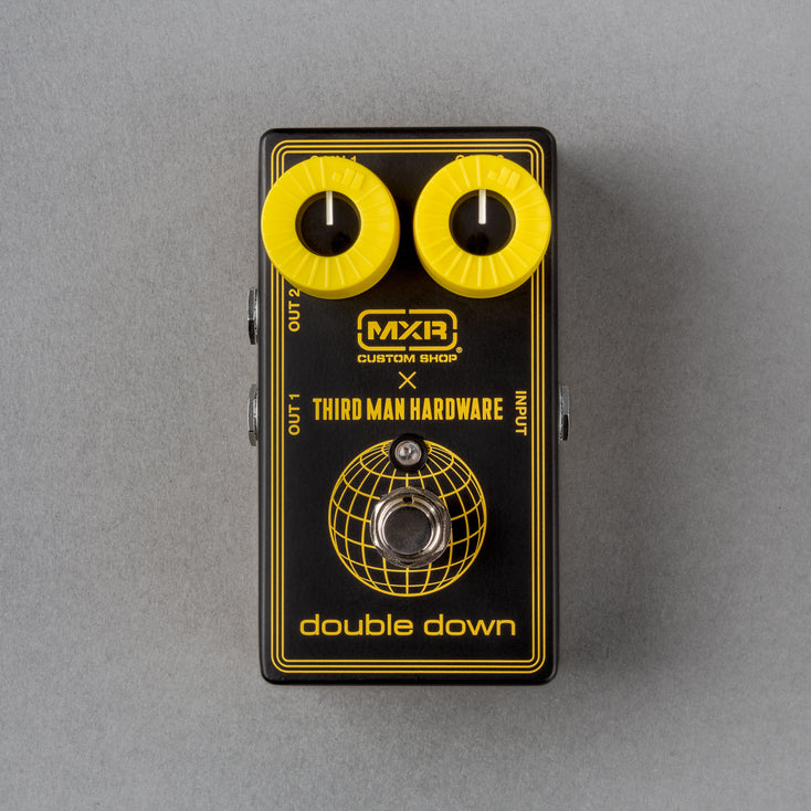 mxr boost pedal Third Man Hardware x MXR Double Down Black Pedal – Third Man Records – Official Store