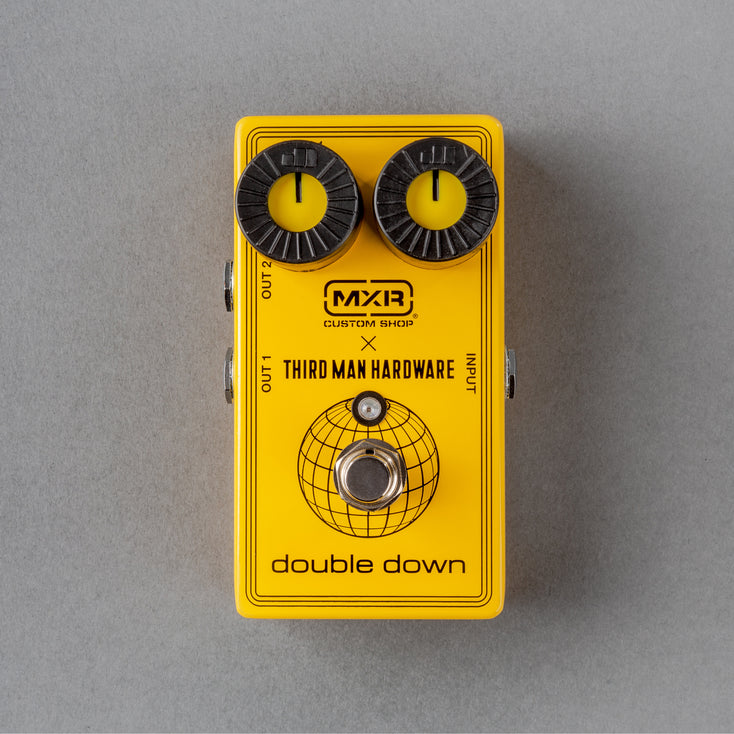 mxr distortion pedal Third Man Hardware x MXR Double Down Pedal (Limited Edition Yellow) – Third Man Records – Official Store