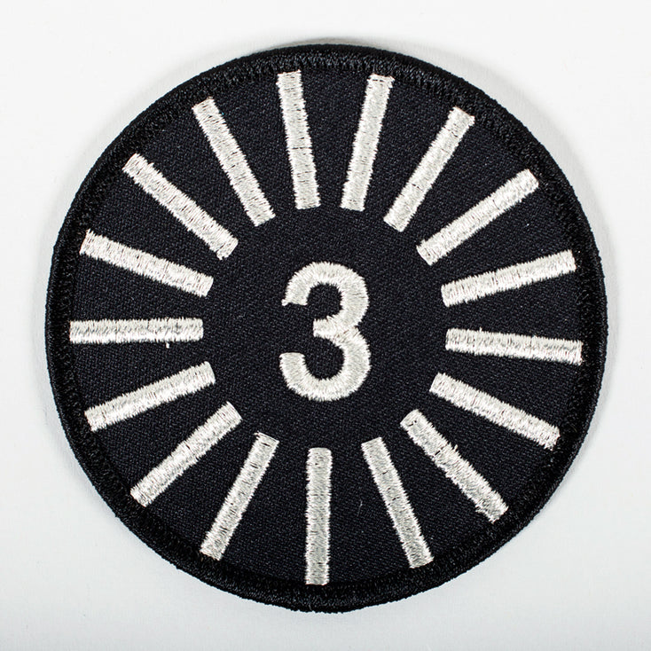 Vault 3 Logo Metallic Patch