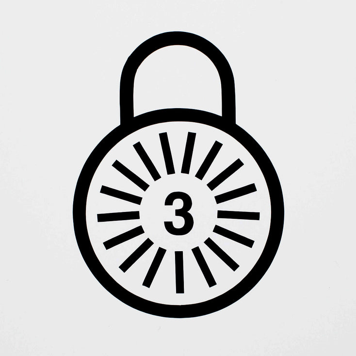 Vault Lock Logo Decal