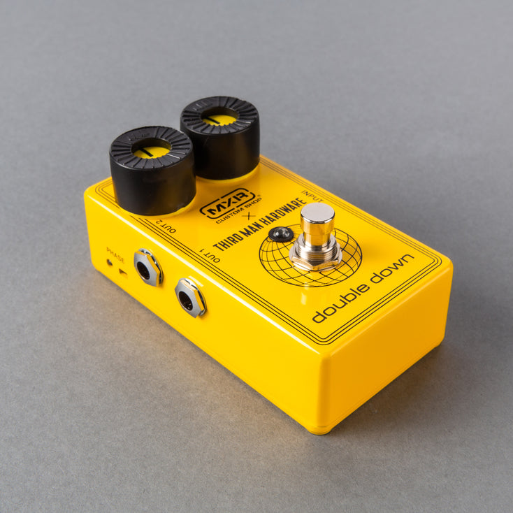 double down pedal Third Man Hardware x MXR Double Down Pedal (Limited Edition Yellow)